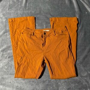 Cato Women's Orange Straight Leg Pants